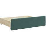  Dnevni krevet na razvlačenje tamnozeleni 90 x 200 cm baršunasti | shoptok.hr