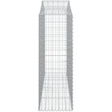  Lučne gabionske košare 3 kom 200x50x140/160cm pocinčano željezo | shoptok.hr