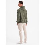 Ombre Men's functional transitional jacket with hood - olive | shoptok.hr