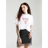 Guess Majica 'ICONIC' rdeča / črna / bela | Shoptok.si