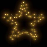  Ukrasno božićno svjetlo sa šiljcima zvijezda 80 LED 60 cm | Eponuda.com