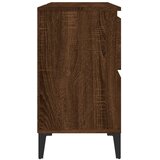 Ormarić za umivaonik boja Smeđi hrasta 80x33x60 cm drveni | shoptok.hr