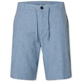 Selected Kratke hlače & Bermuda Noos Regular Brody Shorts - Cashmere Blue Modra