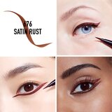 Dior Diorshow On Stage Liner tekući eyelineri u olovci vodootporno nijansa 676 Satin Rust 0,55 ml | shoptok.hr