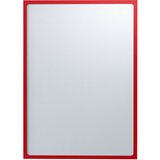 eurokraft basic Magnetni informacijski žep, DIN A3, ŠxV 312 x 435 mm, rdeč okvir, DE 10 kosov | Shoptok.si