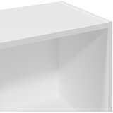  Regal za knjige bijeli 57 x 28,5 x 107,5 cm konstruirano drvo | shoptok.hr