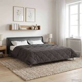  Poletna odeja Antracit 200 x 240 cm Mikrofibra in Teddy flis, (5000284302) | Shoptok.si