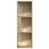 vidaXL Kotna omarica sonoma hrast 33x33x100 cm iverna plošča | Shoptok.si