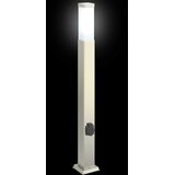  Stupić s utičnicom 3 kom 80 cm nehrđajući čelik IP44 | Eponuda.com