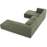Makamii Zelena kutna garnitura od bouclé tkanine (u obliku slova "U") Aloha – | shoptok.hr