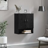  Ormar za montažu na zid Zidne Crni hrast 60 x 31 x 70 cm | shoptok.hr