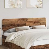  Uzglavlje s uzglavljem Staro drvo 200 cm Konstruirano drvo | shoptok.hr