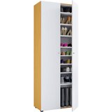 MID.YOU OMARA ZA ČEVLJE rjava, bela, barve bukve | Shoptok.si