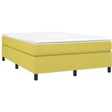  Okvir za krevet s oprugom zeleni 140x190 cm od tkanine Slike