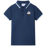 vidaXL Otroška polo majica temno modra 128 Cene