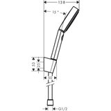 Hansgrohe 24302700 Pulsify Select tuš set brez armature | Shoptok.si
