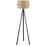  duolla - podna lampa duo 1xE27/60W/230V, prečnik 44 cm, bež/venge | Eponuda.com