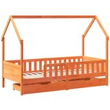 vidaXL Okvir dječjeg kreveta s ladicama bez madraca 90x190 cm borovina | shoptok.hr