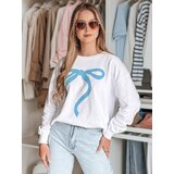 DStreet Bluza damska one size oversize SOFTTIE biała | Shoptok.si