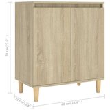  Komoda boja hrasta sonome 60 x 35 x 70 cm od konstruiranog drva Slike