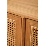 Premier Housewares Komoda od punog hrasta u prirodnoj boji Lyon – | shoptok.hr