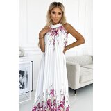 numoco basic Pleated satin maxi dress Numoco | Shoptok.si
