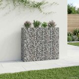  Gabionski uzdignuti krevet 2 pcs Srebrno 170 x 50 x 150 cm | shoptok.hr