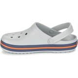 Crocs Moška obutev za prosti čas CROCBAND CLOG svetlo siva/oranžna Siva | Shoptok.si
