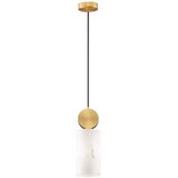 Nova Luce Krem/mjedena viseća svjetiljka u kamenom dekoru ø 12 cm Maru – | shoptok.hr