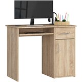 AKORD Pin Računalniška Miza, Hrast Sonoma, (5000333048) | Shoptok.si
