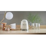 Smeg Kremno bel grelnik vode iz nerjavečega jekla 800 ml Retro Style – | Shoptok.si