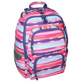 Spirit Zaobljena šolska torba, nahrbtnik Spirit: E-Bag s pisanimi črtami 46 x 34 x 22 cm | Shoptok.si