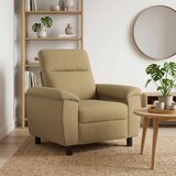 SOFA Svijetlosmeđa 95 x 90 x 95 cm Tkanina Cijene