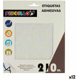  Samoljepljive naljepnice Pincello Bijela Ø 25 mm 17 x 4 x 19 cm (12 kom.) Cijene