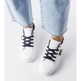 Gemre White sneakers with embellished upper Sauriol | Shoptok.si