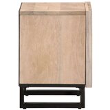  Noćni ormarići 2 kom 40x34x46 cm masivno izbijeljeno drvo manga | shoptok.hr