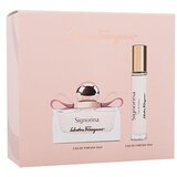 Salvatore Ferragamo Signorina darilni set parfumska voda 50 ml + parfumska voda 10 ml za ženske Cene