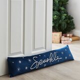Catherine Lansfield Plava zaštita za vrata od propuha 20x90 cm Sparkle – | shoptok.hr