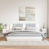  Zidni ormarići 2 kom bijeli 31,5 x 30 x 30 cm masivna borovina | shoptok.hr