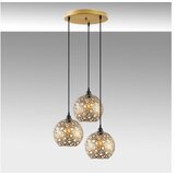 Opviq Luster Selcuklu-Mr-787-1, 37x37x117cm, IP20, Zlatna boja | Eponuda.ba