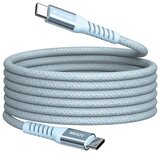 Kabel MAGNETSKI USB-C NA USB-C 100W 120 CM VERBATIM 31856 PLAVI Cene