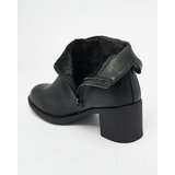 Resti Black eco leather women's low stiletto boots Rejerry | Shoptok.si