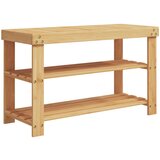  The Living Store Regal za čevlje 3-nadstropen 70x27,5x45 cm bambus - Regal Za Čevlje, (21442331) | Shoptok.si