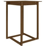  Barski stol smeđa boja meda 80x80x110 cm od masivne borovine | Eponuda.ba