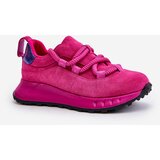 ARTIKER Boto Suede Women Sneakers With Thick Laces Fuchsia | Shoptok.si