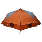  Teepee šator za 10 osoba Siva i narančasta 567 x 470 x 242 cm | shoptok.hr