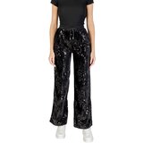 Guess Lahkotne hlače & Harem hlače SEQUINS WIDE LEG PANTS V5BB01 K1922 Črna Cene