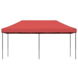 vidaXL Sklopivi prigodni šator za zabave bordo 580x292x315 cm | shoptok.hr
