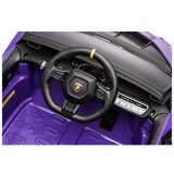 Cars4kids Dječji akumulatorski auto 12V LAMBORGHINI AUTENTICA Purple | Shoptok.si