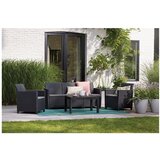 Keter Tamno siva vrtna sofa od umjetnog ratana Claire – | shoptok.hr